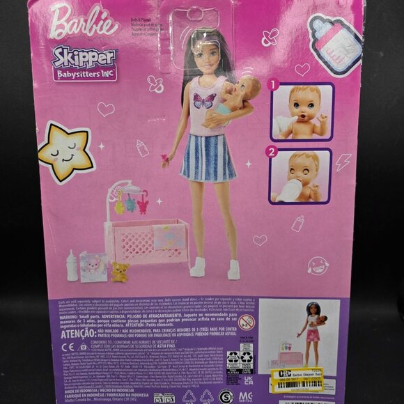 Barbie Skipper Babysitters Inc. Doll & Playset With Baby & Accessories - Picture 6 of 8